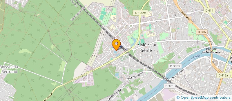 localisation de l'entreprise BDELEC  LE MEE-SUR-SEINE