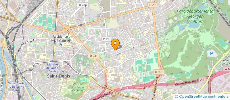 localisation de l'entreprise BDEM CONSULTING à SAINT-DENIS