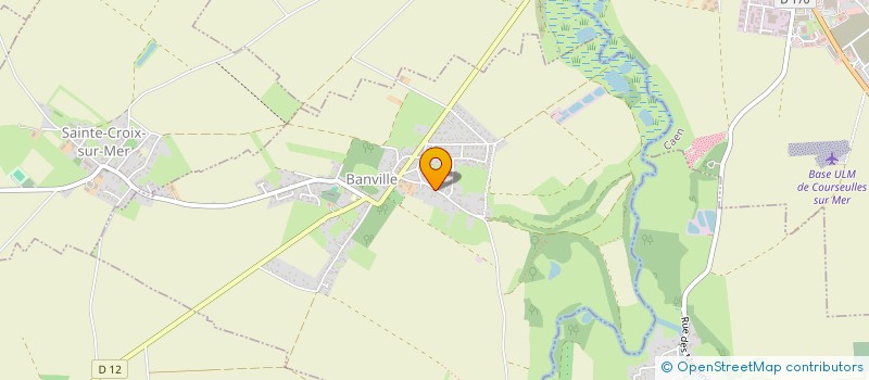 localisation de l'entreprise BDF  BANVILLE