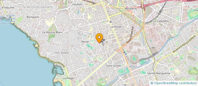 localisation de l'entreprise BDF à MARSEILLE