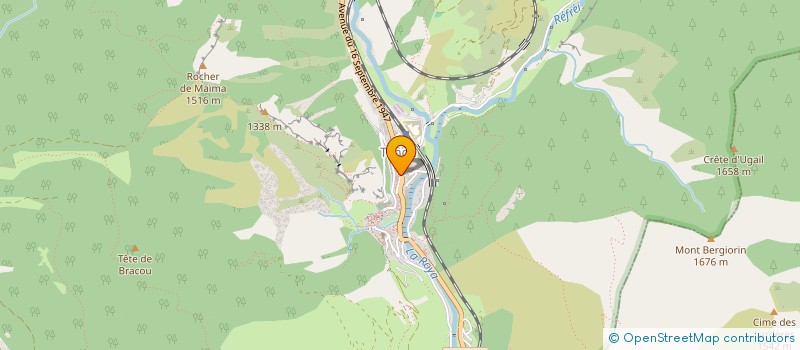 localisation de l'entreprise BDF&A  TENDE