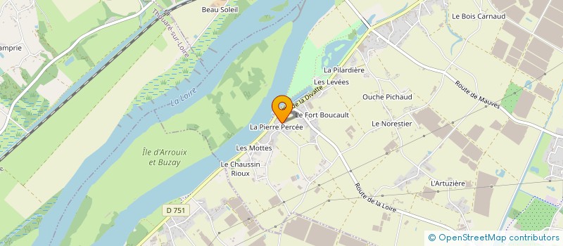 localisation de l'entreprise BDF DOUINEAU à DIVATTE-SUR-LOIRE