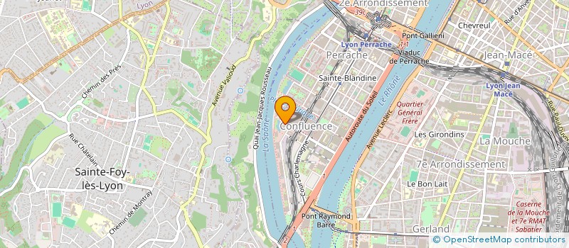 localisation de l'entreprise BDFP à LYON