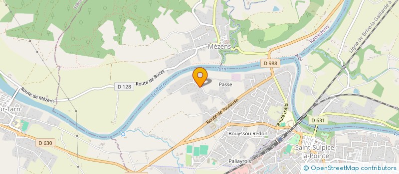 localisation de l'entreprise BDFSJD  SAINT-SULPICE-LA-POINTE