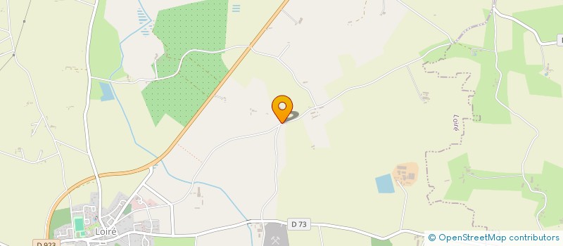 localisation de l'entreprise BDG  LOIRE