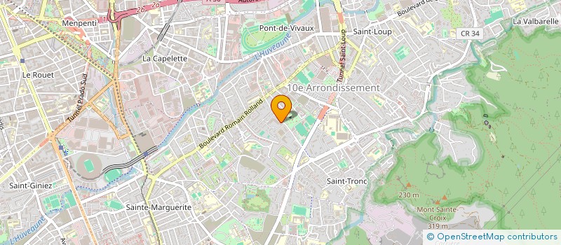 localisation de l'entreprise BDG à MARSEILLE