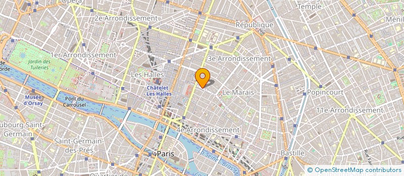 localisation de l'entreprise BDG EXPLOITATION  PARIS