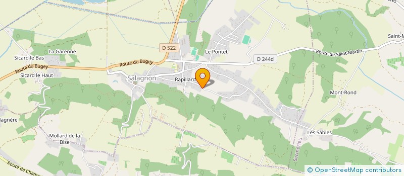 localisation de l'entreprise BDG'GROUPE  SALAGNON