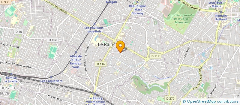 localisation de l'entreprise BDHN  LE RAINCY