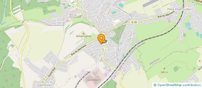 localisation de l'entreprise BDI à VALMONT