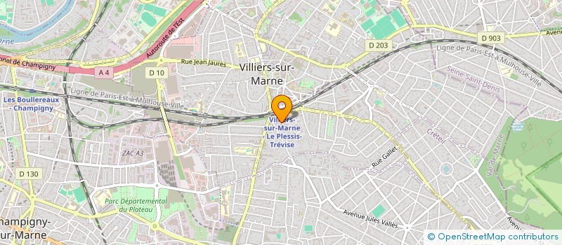 localisation de l'entreprise BDI FAMILY  VILLIERS-SUR-MARNE