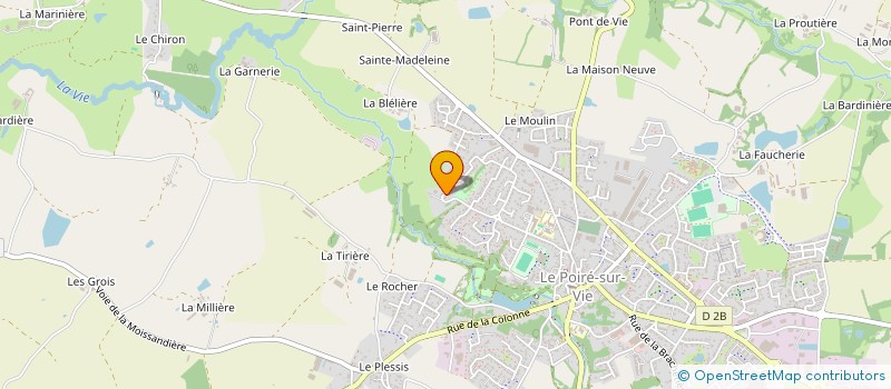 localisation de l'entreprise BDIAL85 à LE POIRE-SUR-VIE