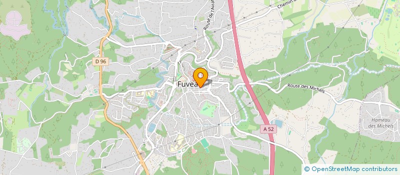 localisation de l'entreprise BDJ  FUVEAU