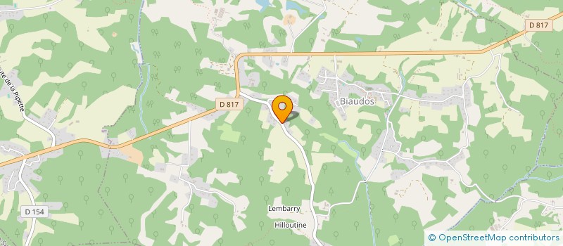 localisation de l'entreprise BDJ  BIAUDOS