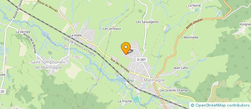 localisation de l'entreprise BDJ MA LAVERIE 2 à MARMAGNE