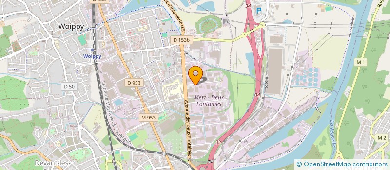 localisation de l'entreprise BDJM à METZ