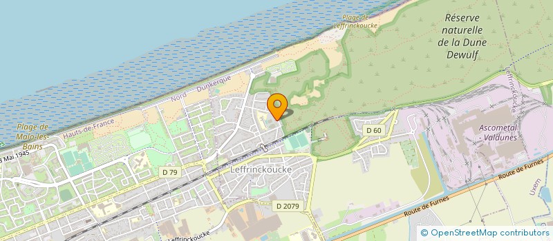 localisation de l'entreprise BDJR  LEFFRINCKOUCKE