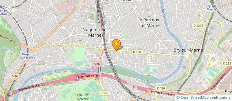 localisation de l'entreprise BDK à LE PERREUX-SUR-MARNE