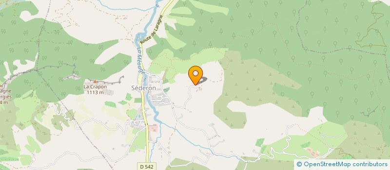 localisation de l'entreprise BDK  SEDERON