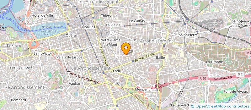 localisation de l'entreprise BDK CORP à MARSEILLE