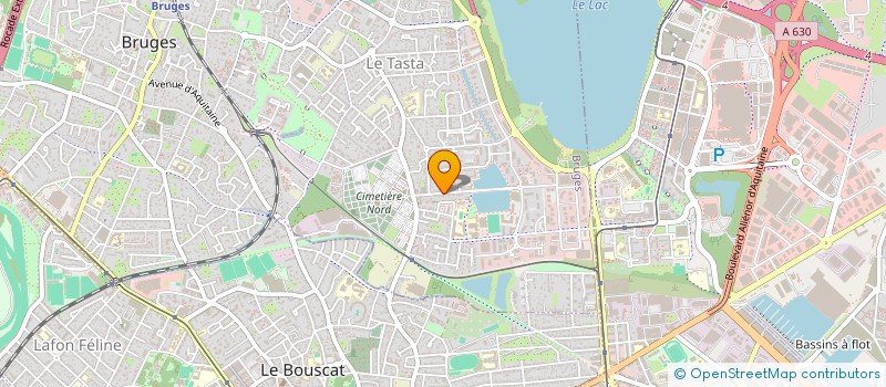 localisation de l'entreprise BDL  BRUGES