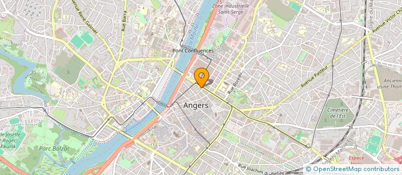 localisation de l'entreprise BDL 72 à ANGERS