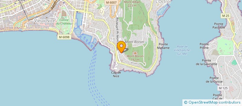 localisation de l'entreprise BDL  NICE