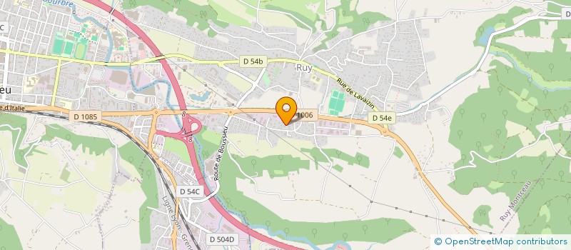 localisation de l'entreprise BDL  RUY-MONTCEAU