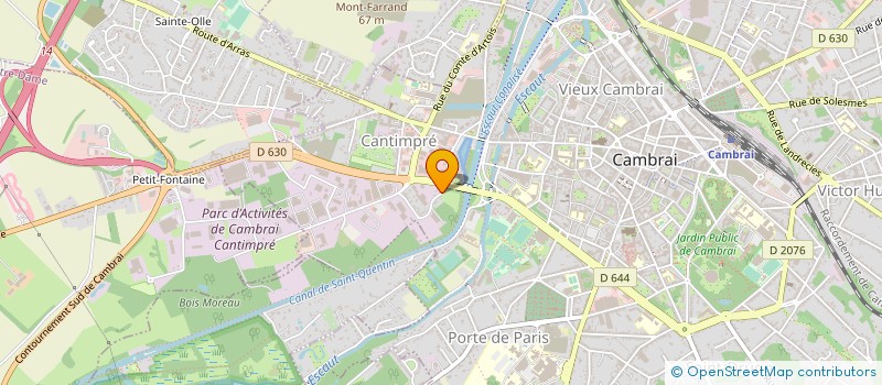 localisation de l'entreprise BDL CAMBRAI EXPERTISE  CAMBRAI