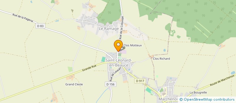 localisation de l'entreprise BDL CONCEPT'  SAINT-LEONARD-EN-BEAUCE