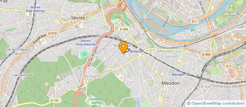localisation de l'entreprise BDL CONSEIL à MEUDON