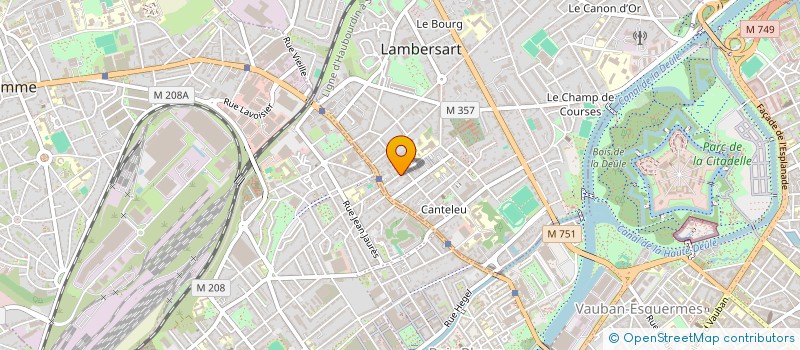 localisation de l'entreprise BDL CONSULTING à LAMBERSART