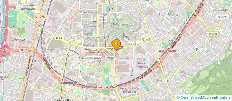 localisation de l'entreprise BDL FORMATION  GRENOBLE