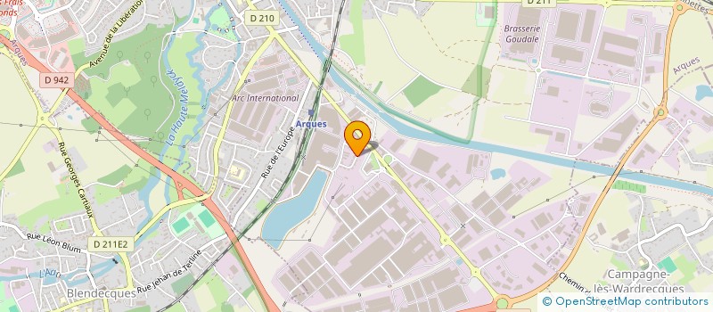 localisation de l'entreprise BDL IMMO  ARQUES