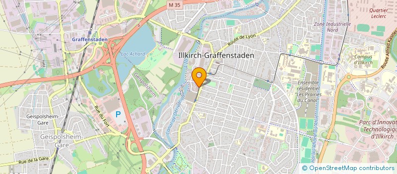 localisation de l'entreprise BDL INVESTISSEMENTS  LA WANTZENAU