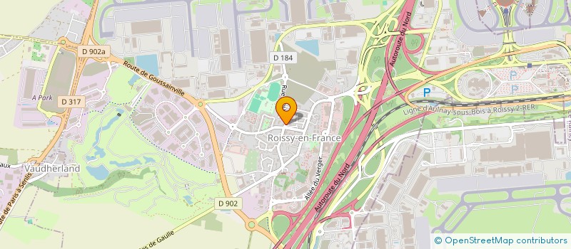 localisation de l'entreprise BDL PRESSE  ROISSY-EN-FRANCE