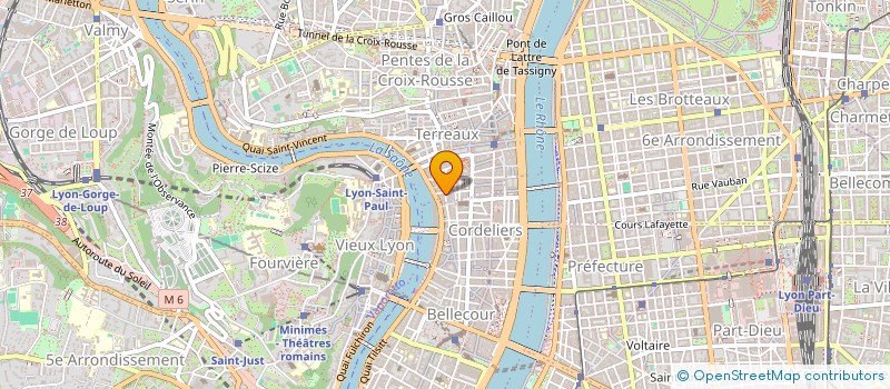 localisation de l'entreprise BDL - QUATUOR à LYON