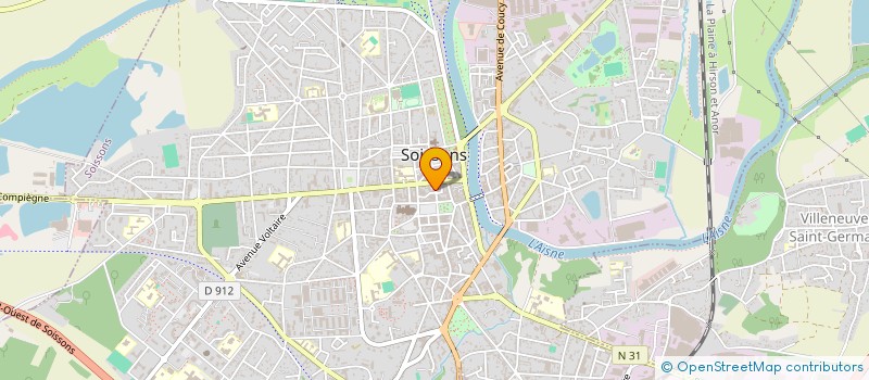 localisation de l'entreprise BDL SOISSONS à SOISSONS