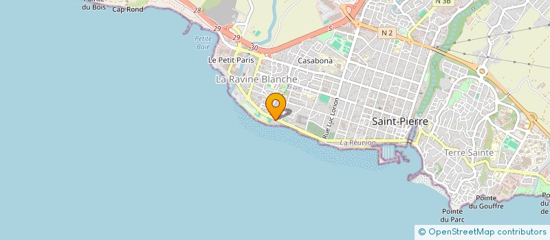localisation de l'entreprise BDL TERRITORIA  SAINT-PIERRE