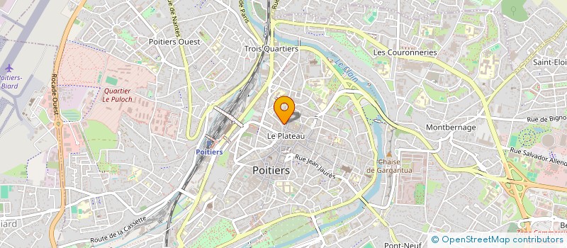 localisation de l'entreprise BDLCB  POITIERS