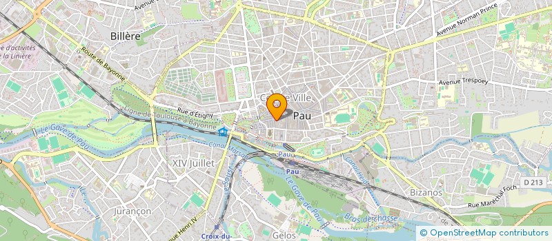 localisation de l'entreprise BDLN - SOCIETE EN LIQUIDATION à PAU