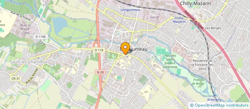 localisation de l'entreprise BDLP GROUP à LONGJUMEAU