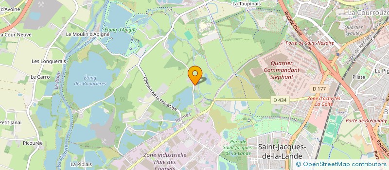 localisation de l'entreprise BDLPRET  RENNES