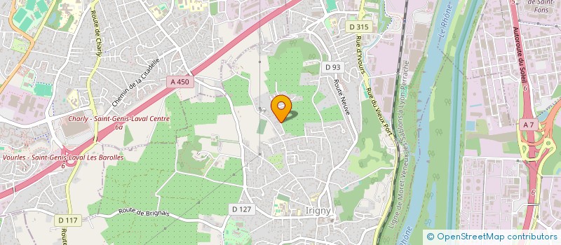 localisation de l'entreprise BDLS E-COMMERCE  IRIGNY