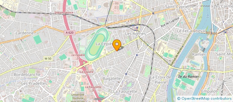 localisation de l'entreprise BDLV à TOULOUSE