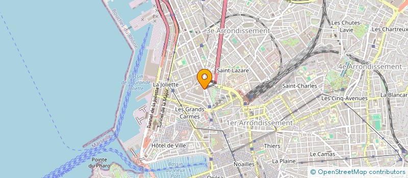 localisation de l'entreprise BDM à MARSEILLE