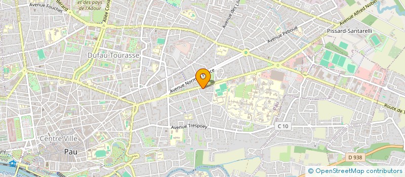 localisation de l'entreprise BDM à PAU