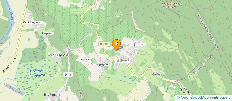 localisation de l'entreprise BDM à BILLIEME