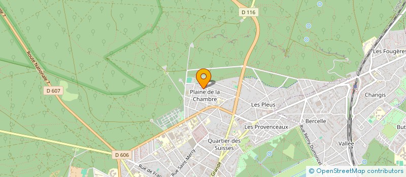 localisation de l'entreprise BDM AGRON  FONTAINEBLEAU