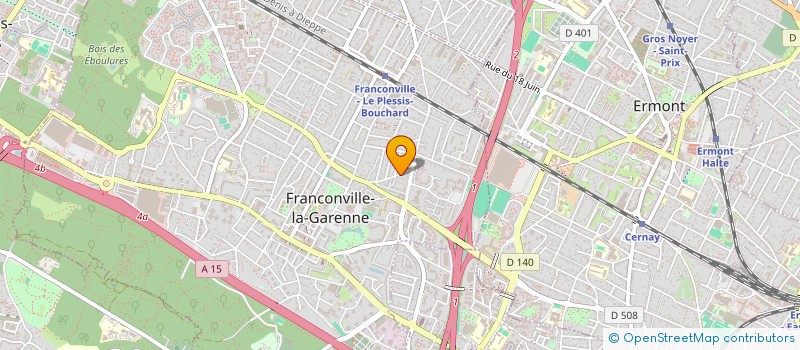 localisation de l'entreprise BDM AUDIOVISUEL  FRANCONVILLE